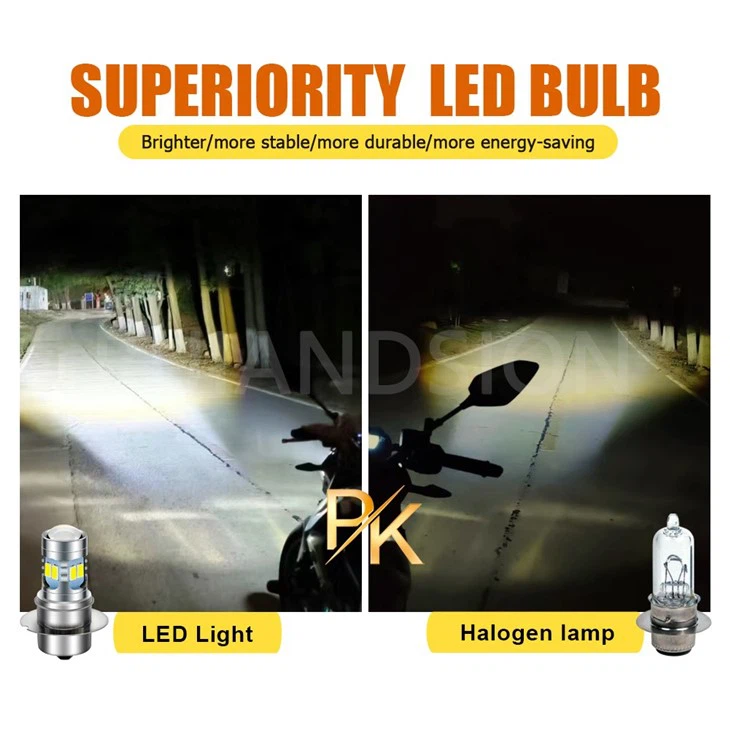 12 volt led motorcycle headlight
