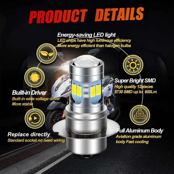 motorcycle headlight bulb